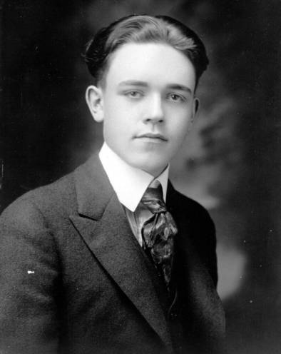 Portrait of Forman Brown as a young man