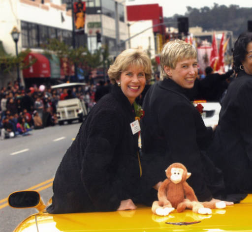 L.A. Council members, Janice Hahn, Wendy Greuel and Jan Perry at Chinese New Year parade