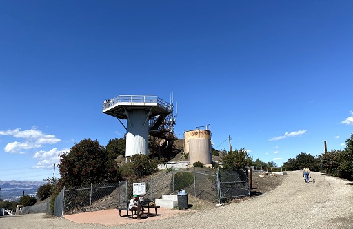 The LA-96 Nike Missile Site on San Vicente Mountain near Encino