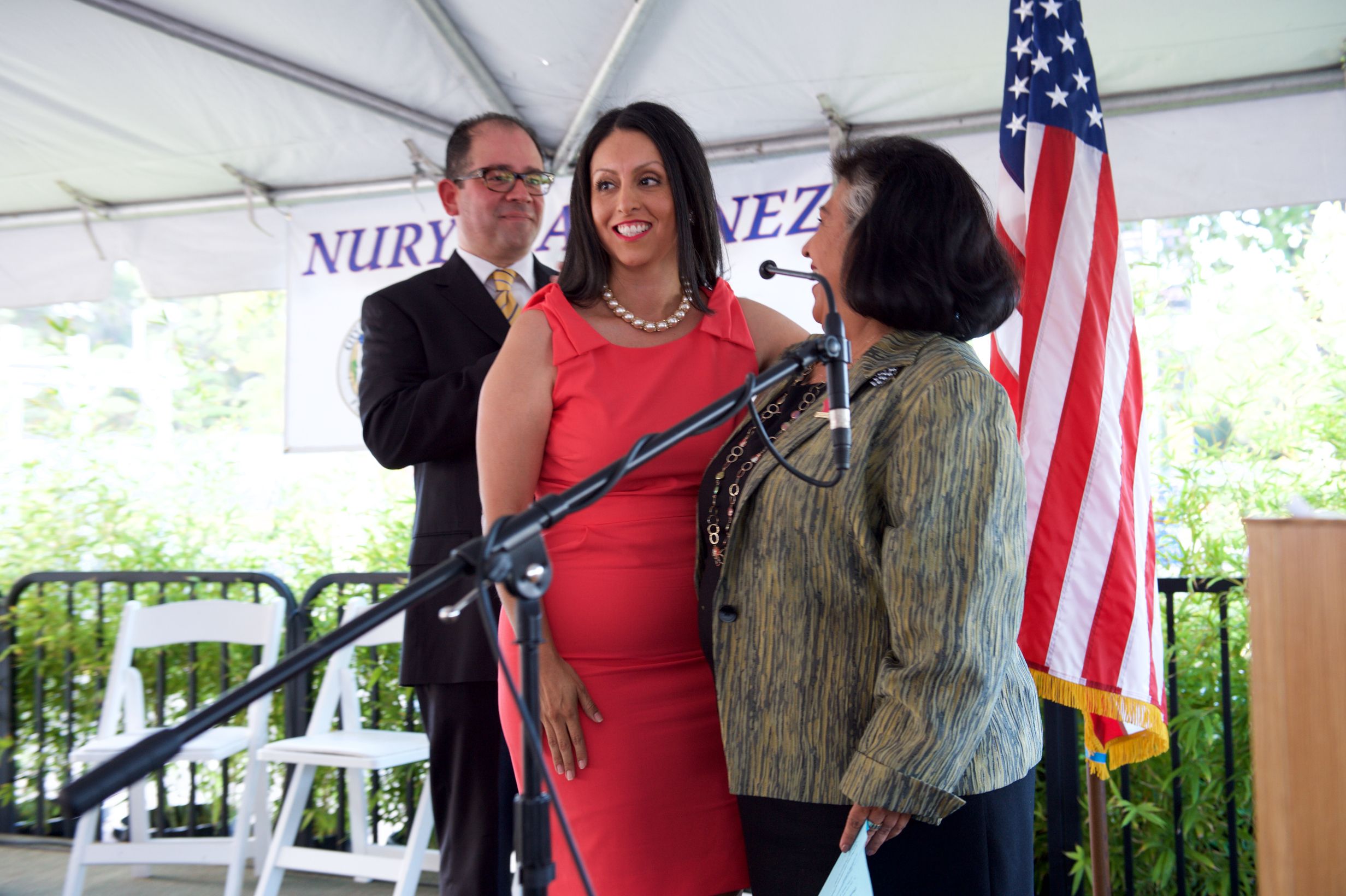 Councilmember Nury Martinez swearing in ceremony
