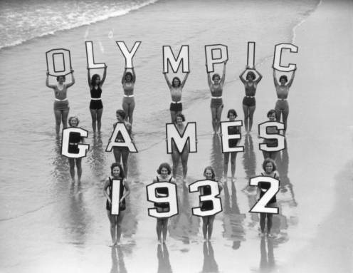 1932 Olympic Games promotion