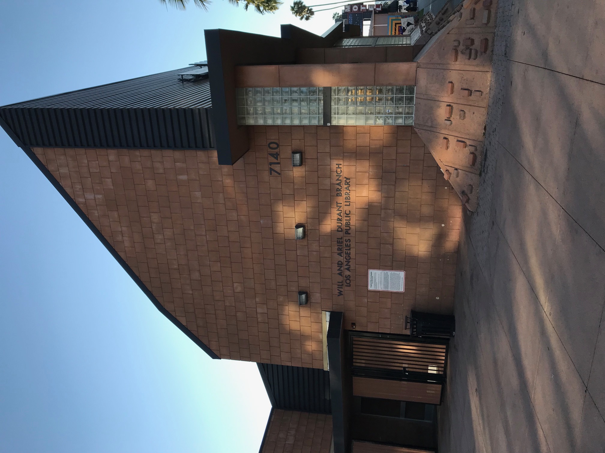 Will & Ariel Durant Branch Library