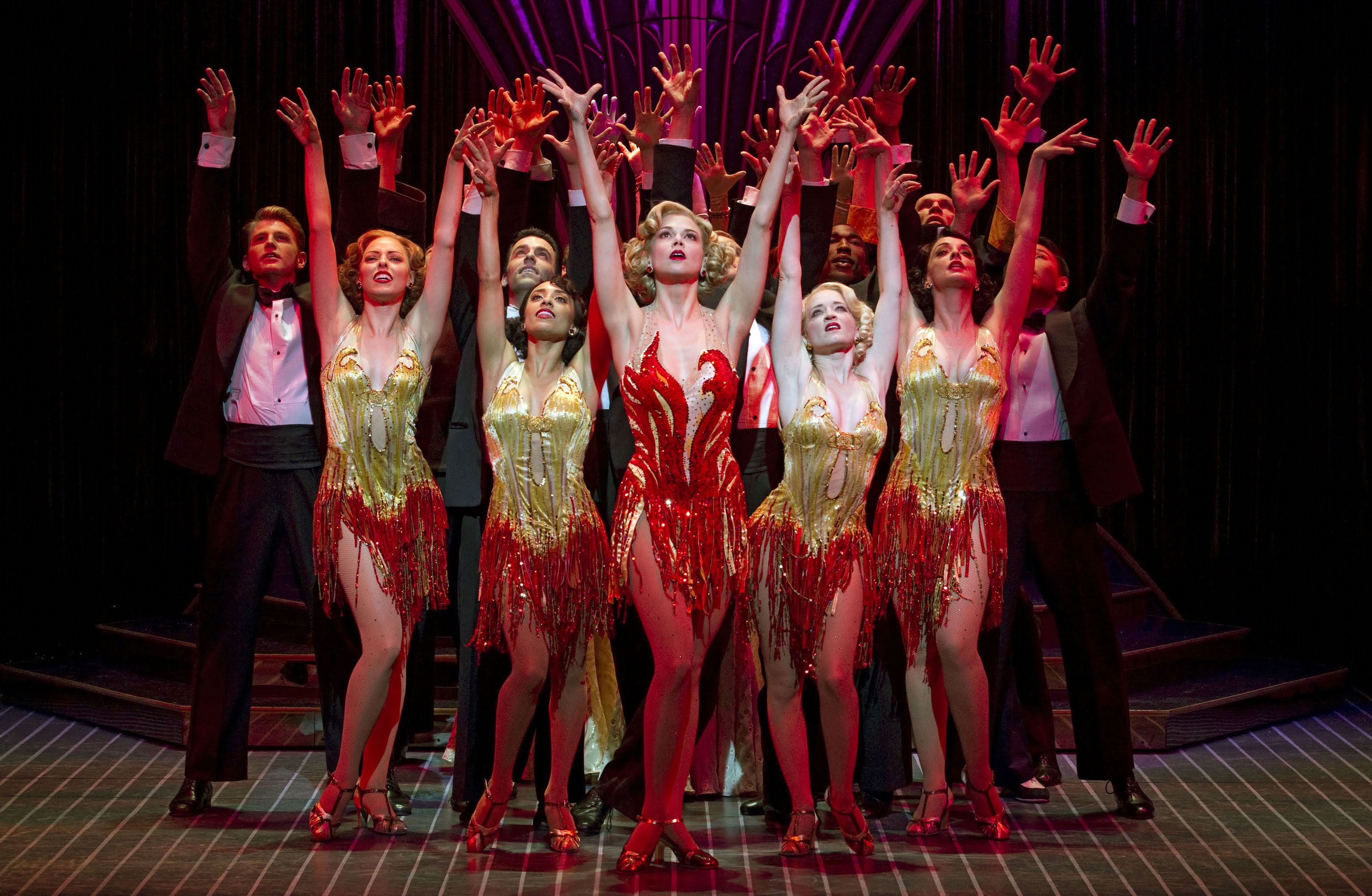  The 2012 Broadway cast of Anything Goes