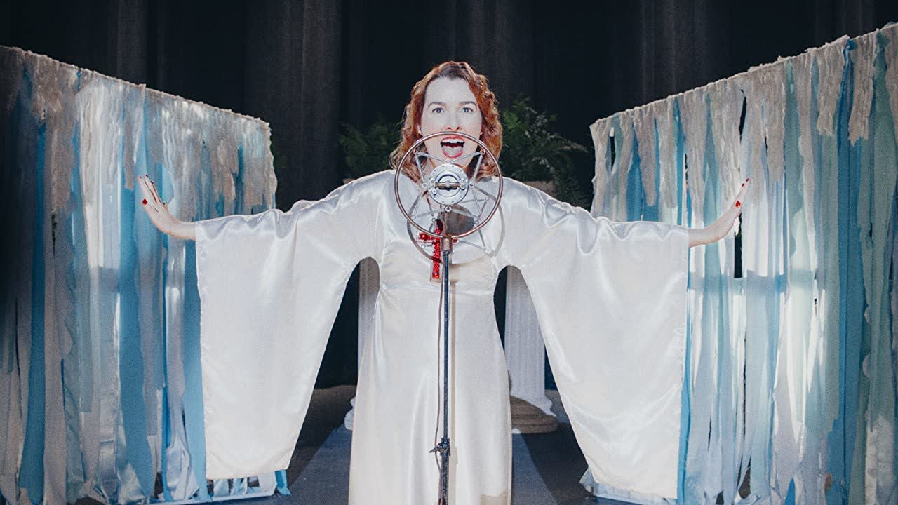 Anna Margaret Hollyman as Aimee Semple McPherson in Sister Aimee