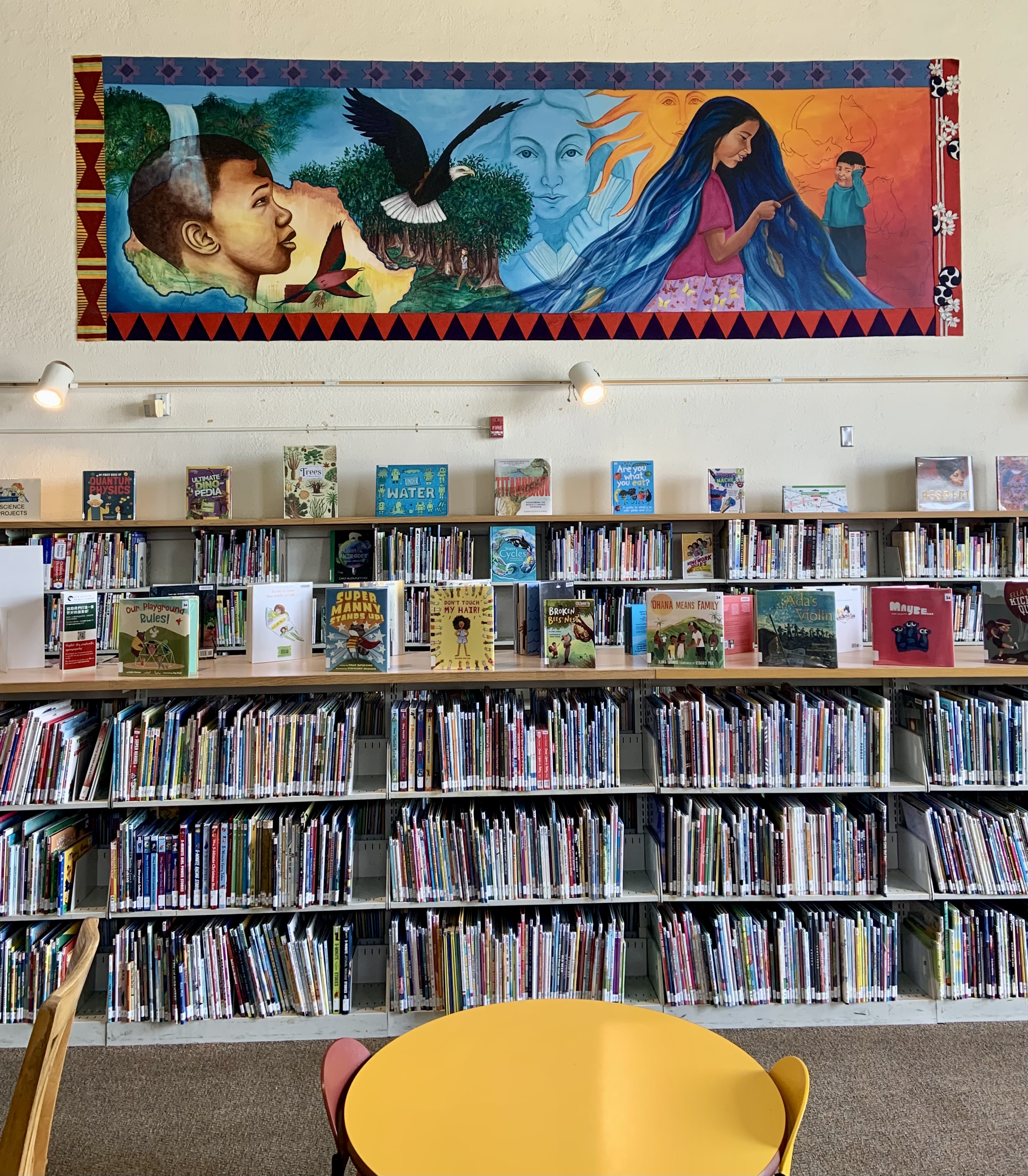 Cynthia Reyes Aponte, Multicultural Folktale Mural 
