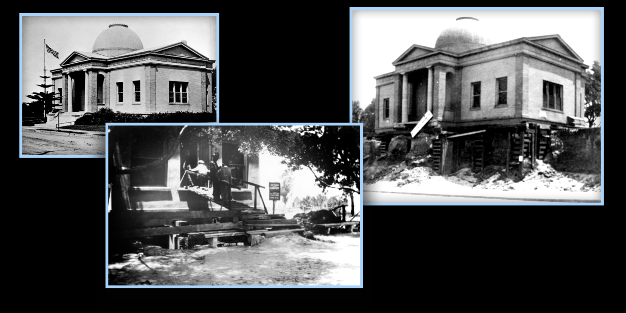 Exterior view of the second building to serve as the San Pedro Branch Library