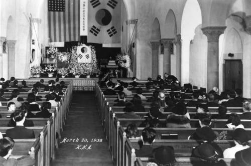 Memorial Service for Dosan Chang Ho Ahn