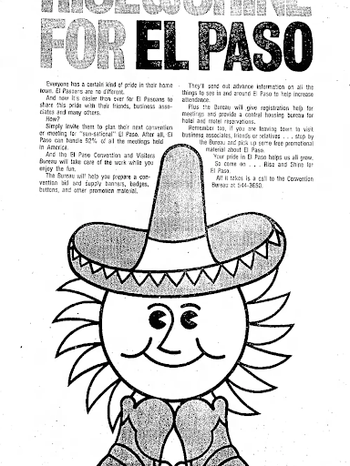 Amigo Man advertisement, El Paso Times, Feb. 16, 1976