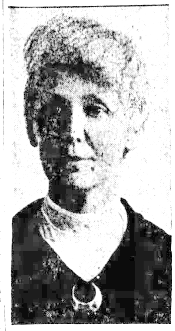 Gertrude E. Darlow in the Long Beach Press-Telegram [January 7, 1923]