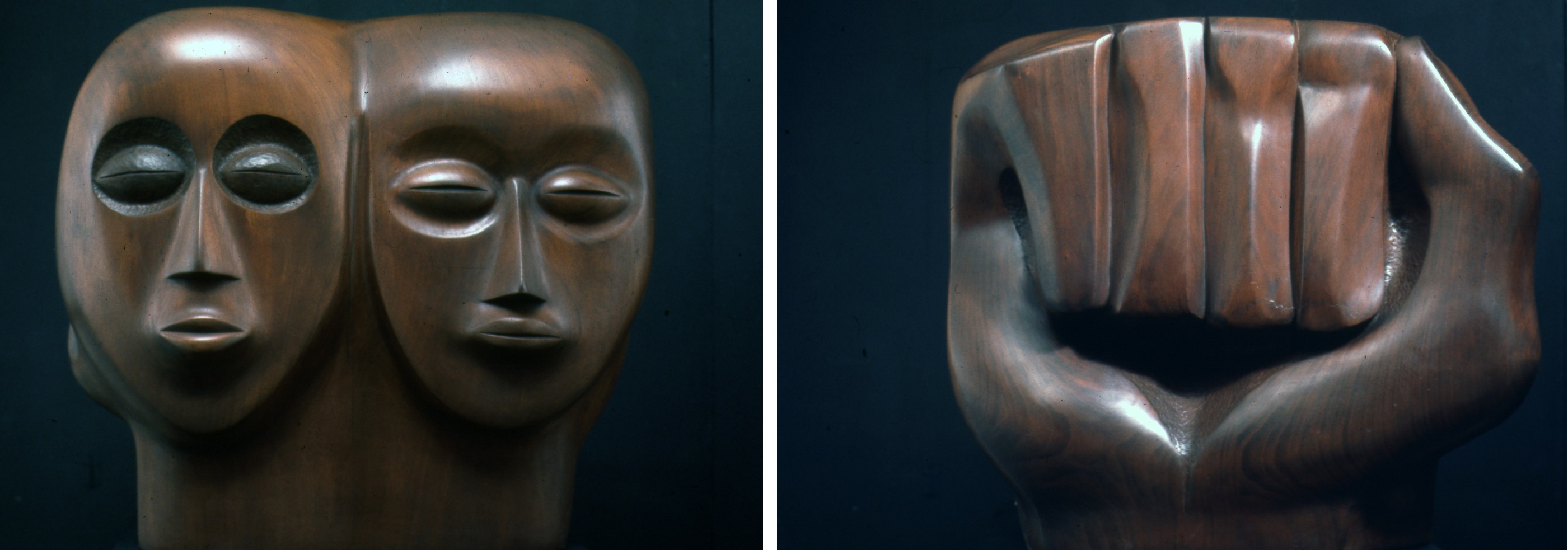 Black Unity sculpture