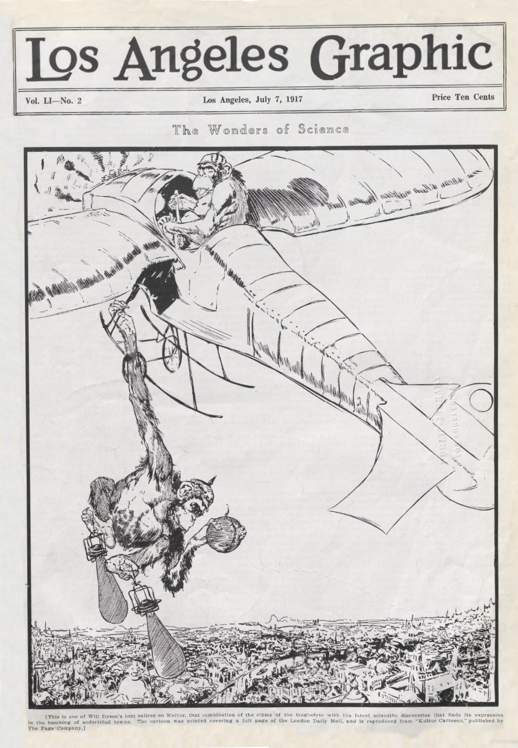 One of Lapworth’s political cartoon covers