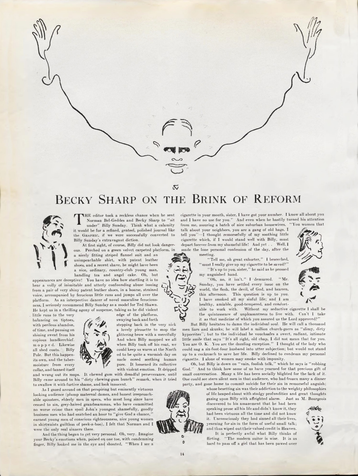 Becky Sharp's article detailing 