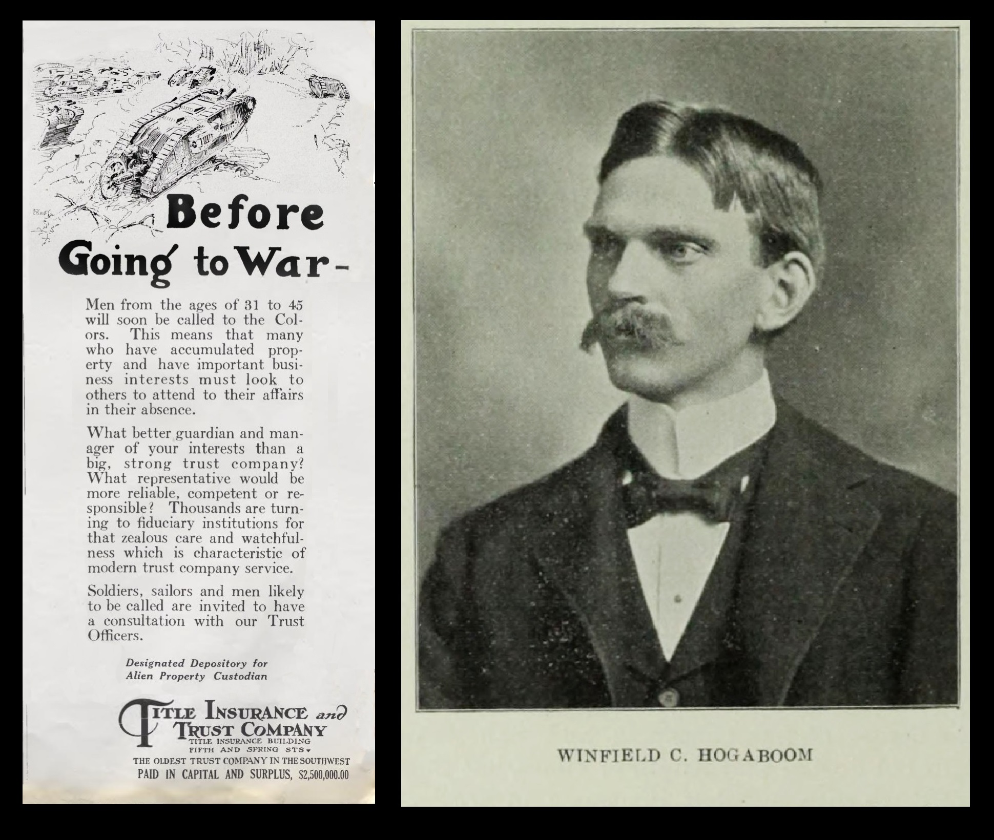 Advertisement in The Graphic that seemed particularly prescient for Elbridge Rand.