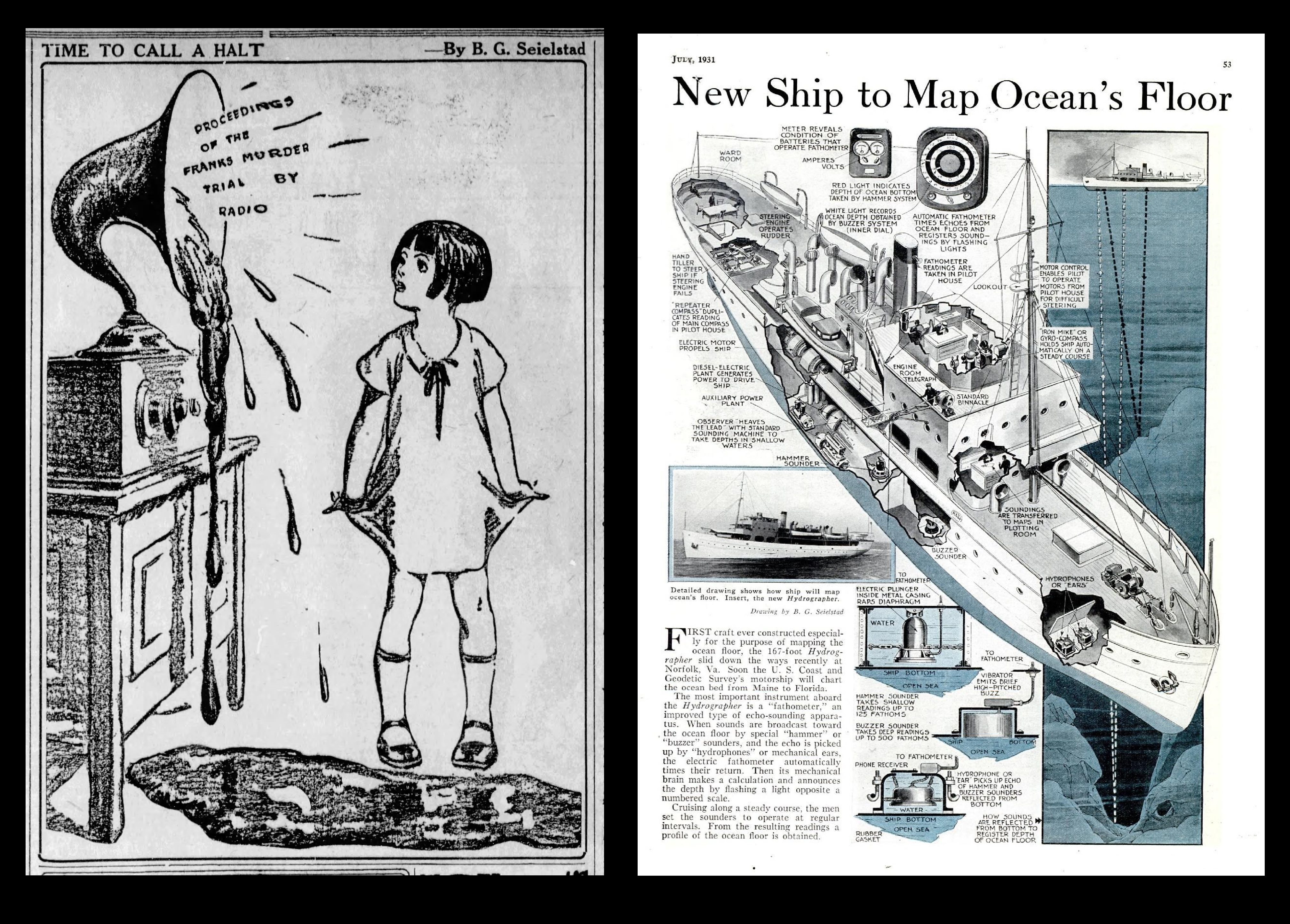 A sampling of Seielstad's more 'conventional' artwork