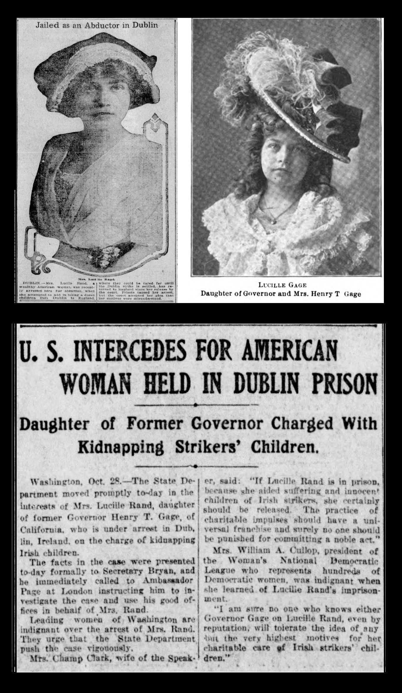 Lucille Rand’s arrest made international headlines
