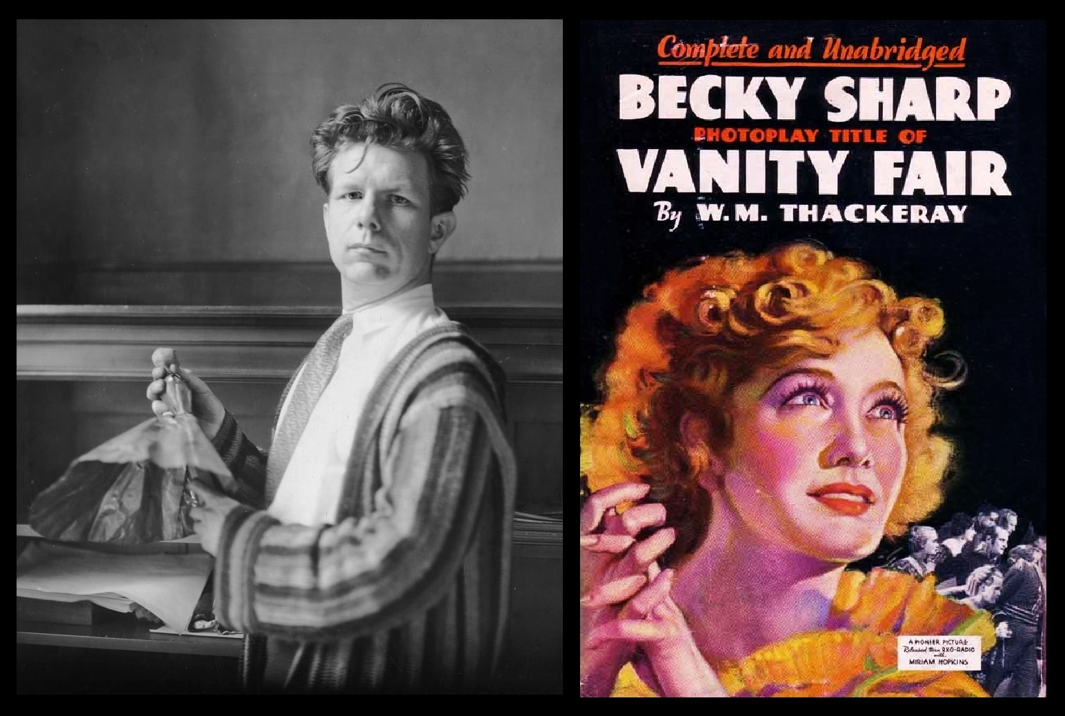 Reprint of Thackeray's Vanity Fair with the main character's name featured more prominently