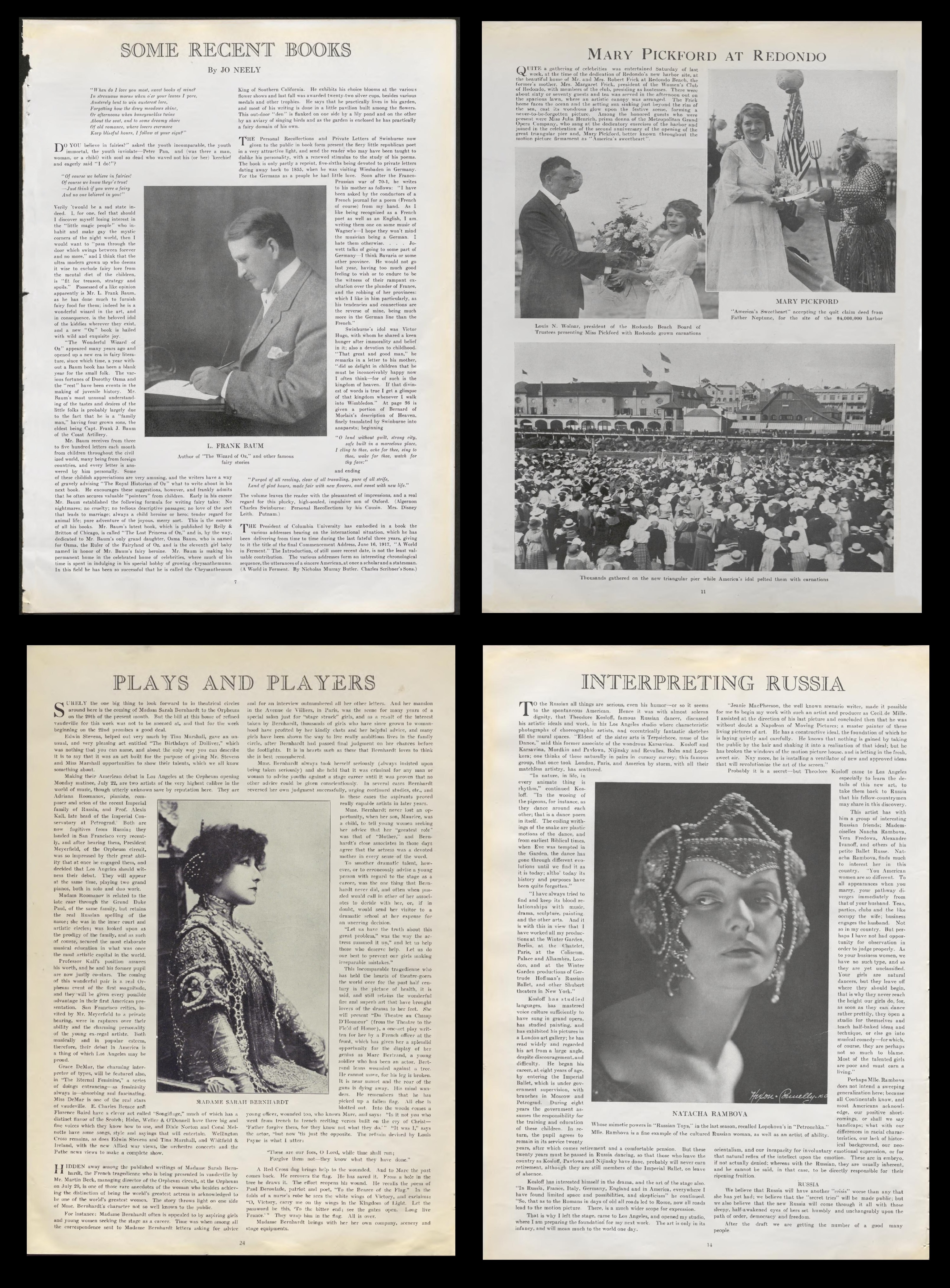 A sampling of some of the profiles found in The Graphic