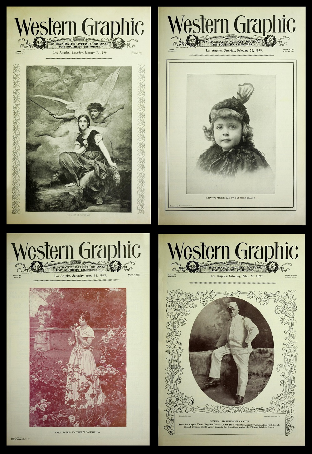 Covers of the Western Graphic from 1899