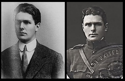Elbridge Rand in two separate photos