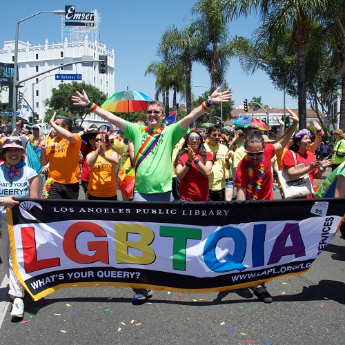 pride parade group led by John Szabo