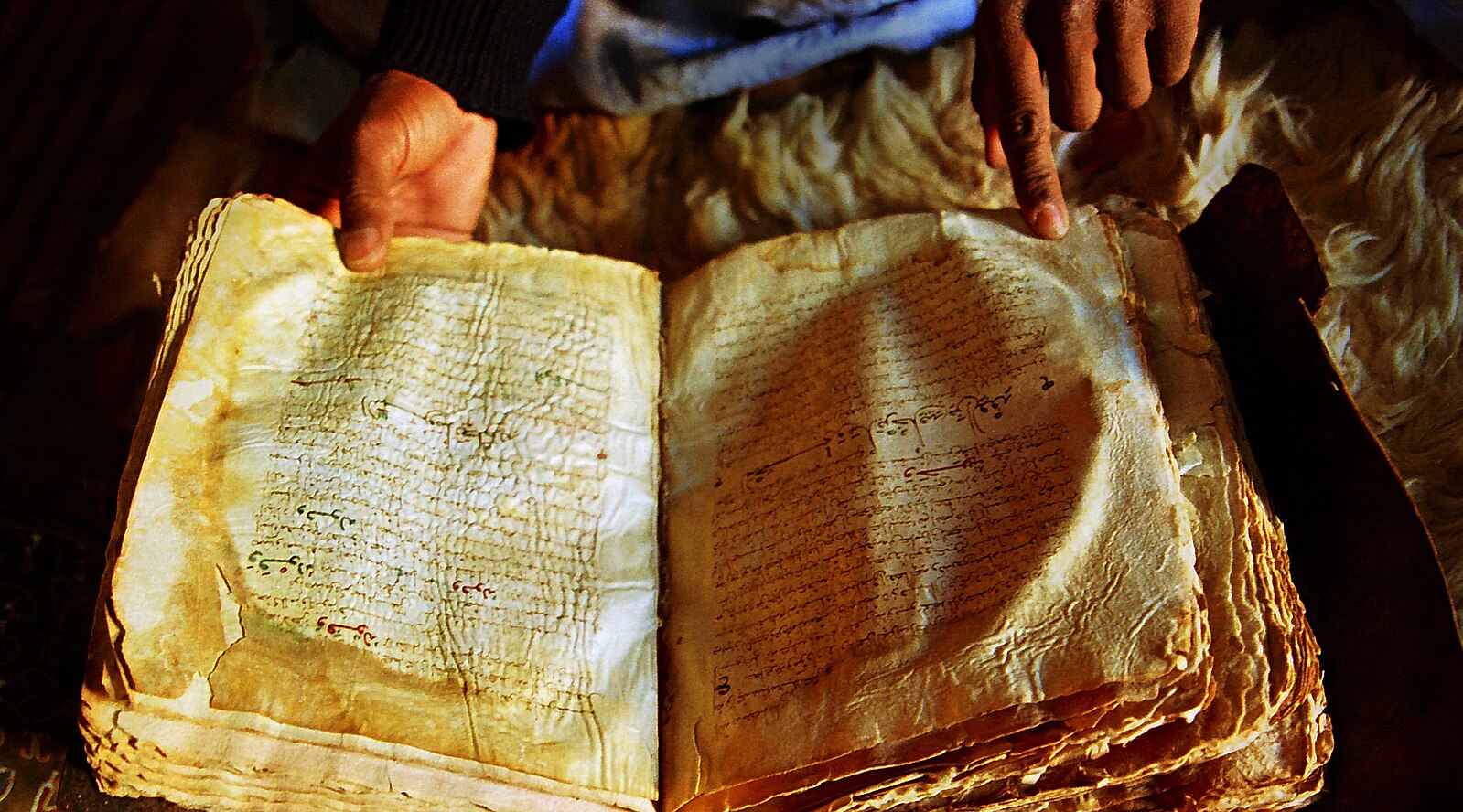 Quran in Chinguetti, Mauritania, Africa