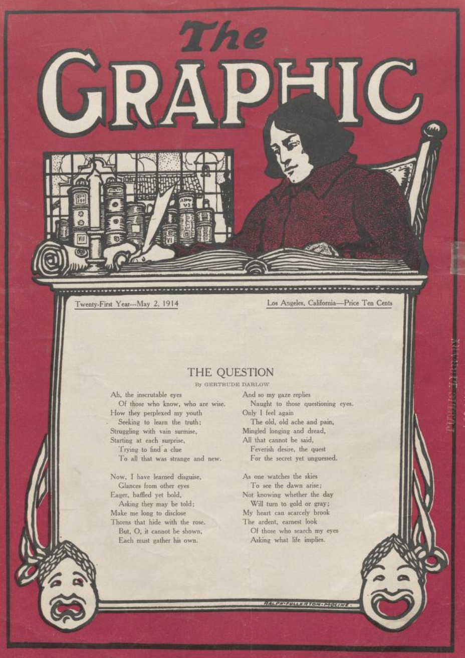  cover of the Los Angeles Graphic May 2, 1914