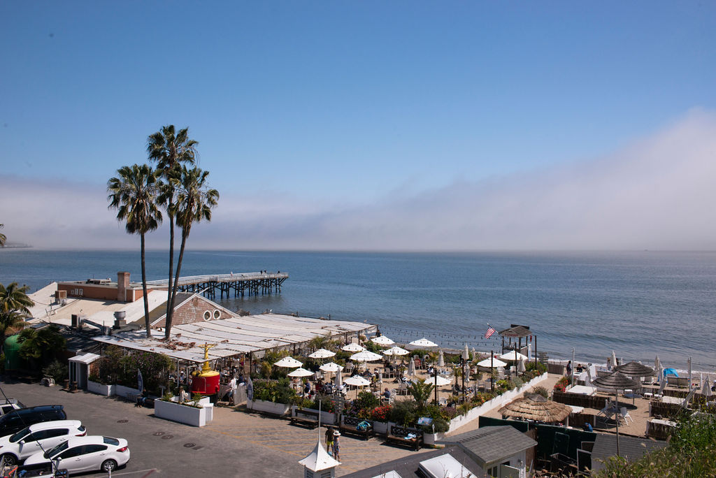 view of the malibu bluffs