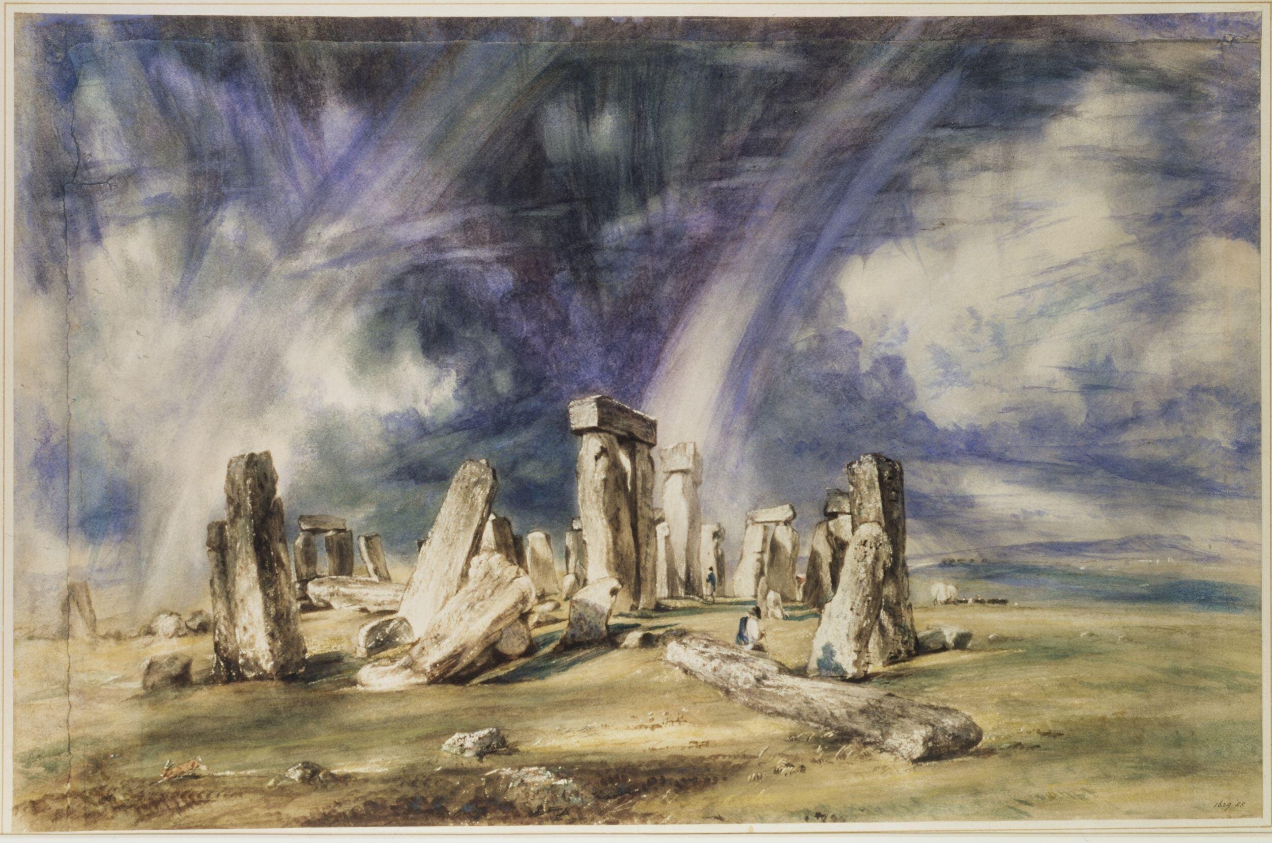 Stonehenge As painted by John Constable, 1835