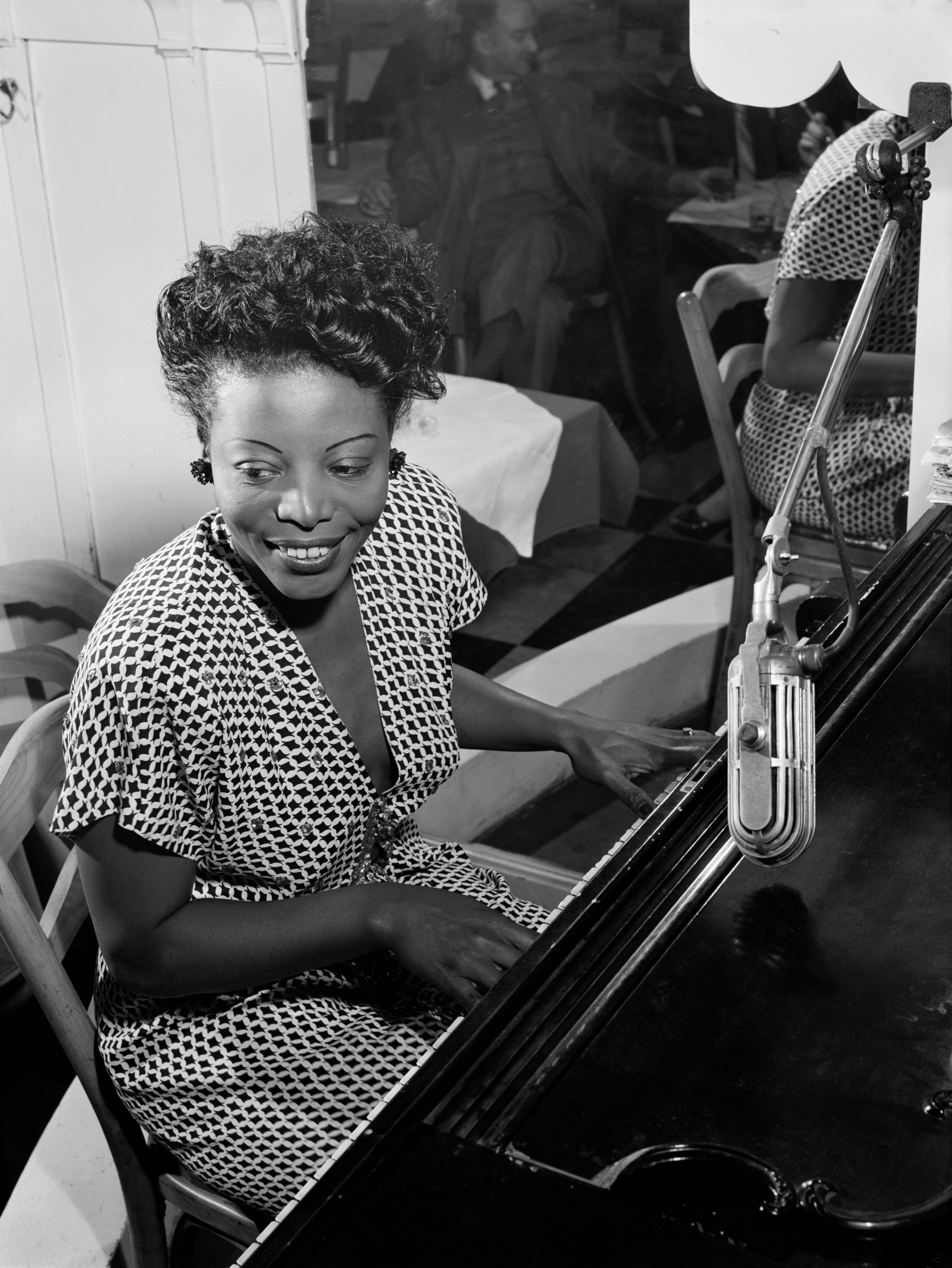 Mary Lou Williams at the piano, 1946