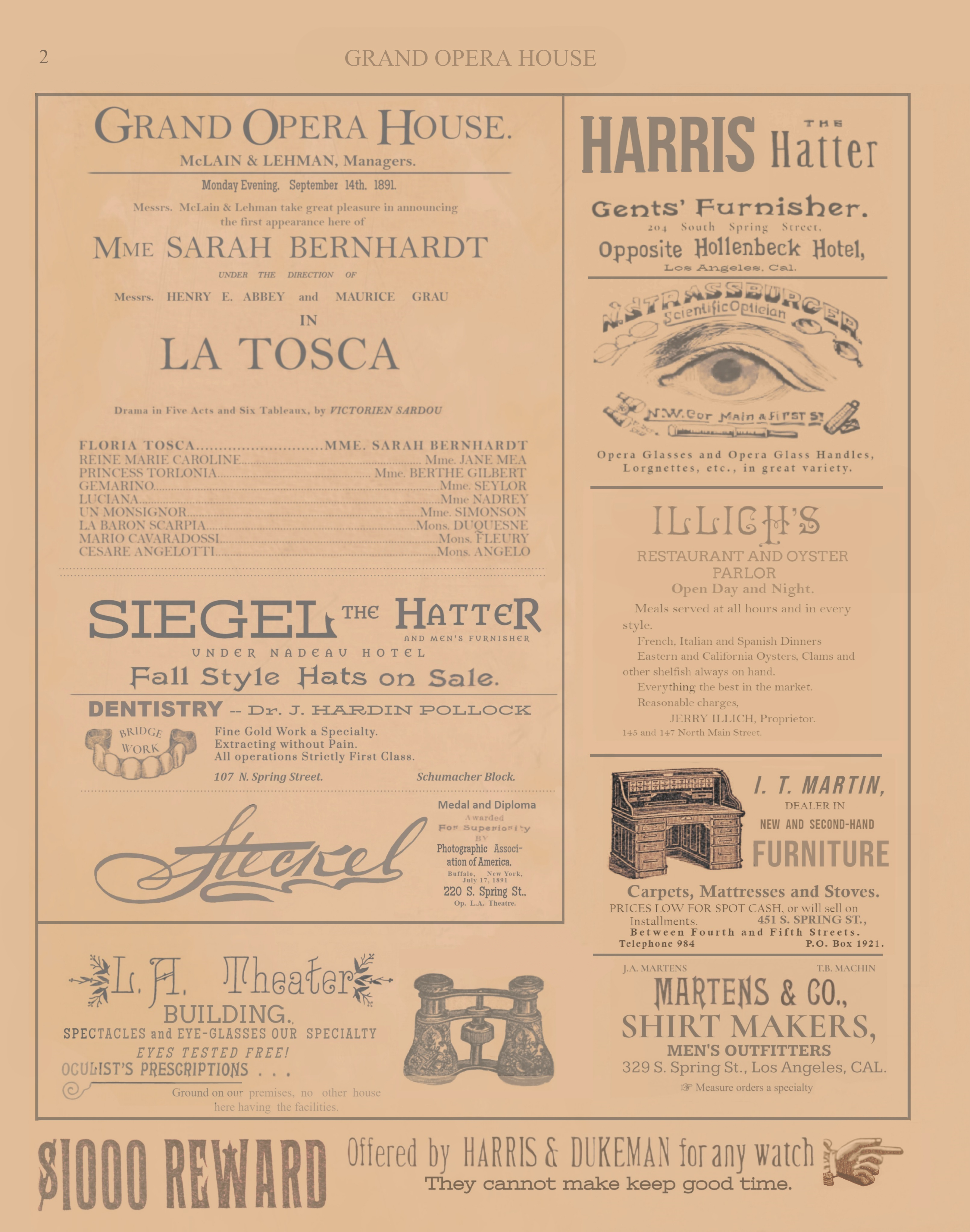 George Dobinson Theater Collection