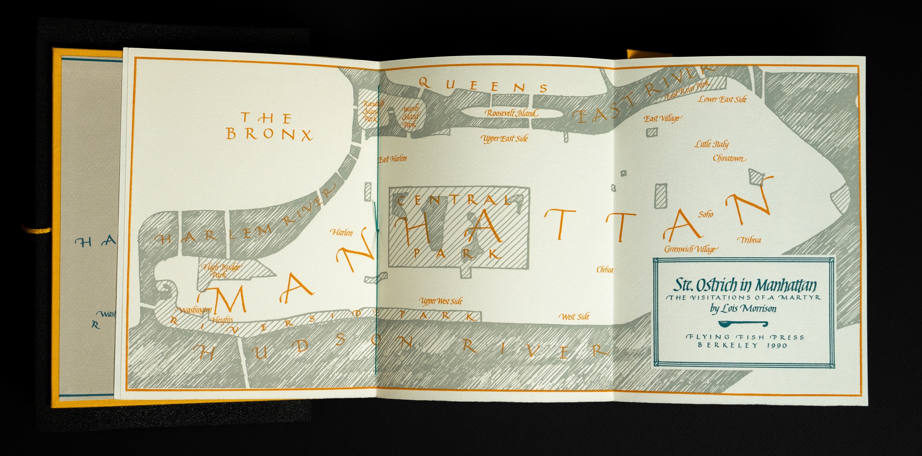 Map page from Ste. Ostrich in Manhattan