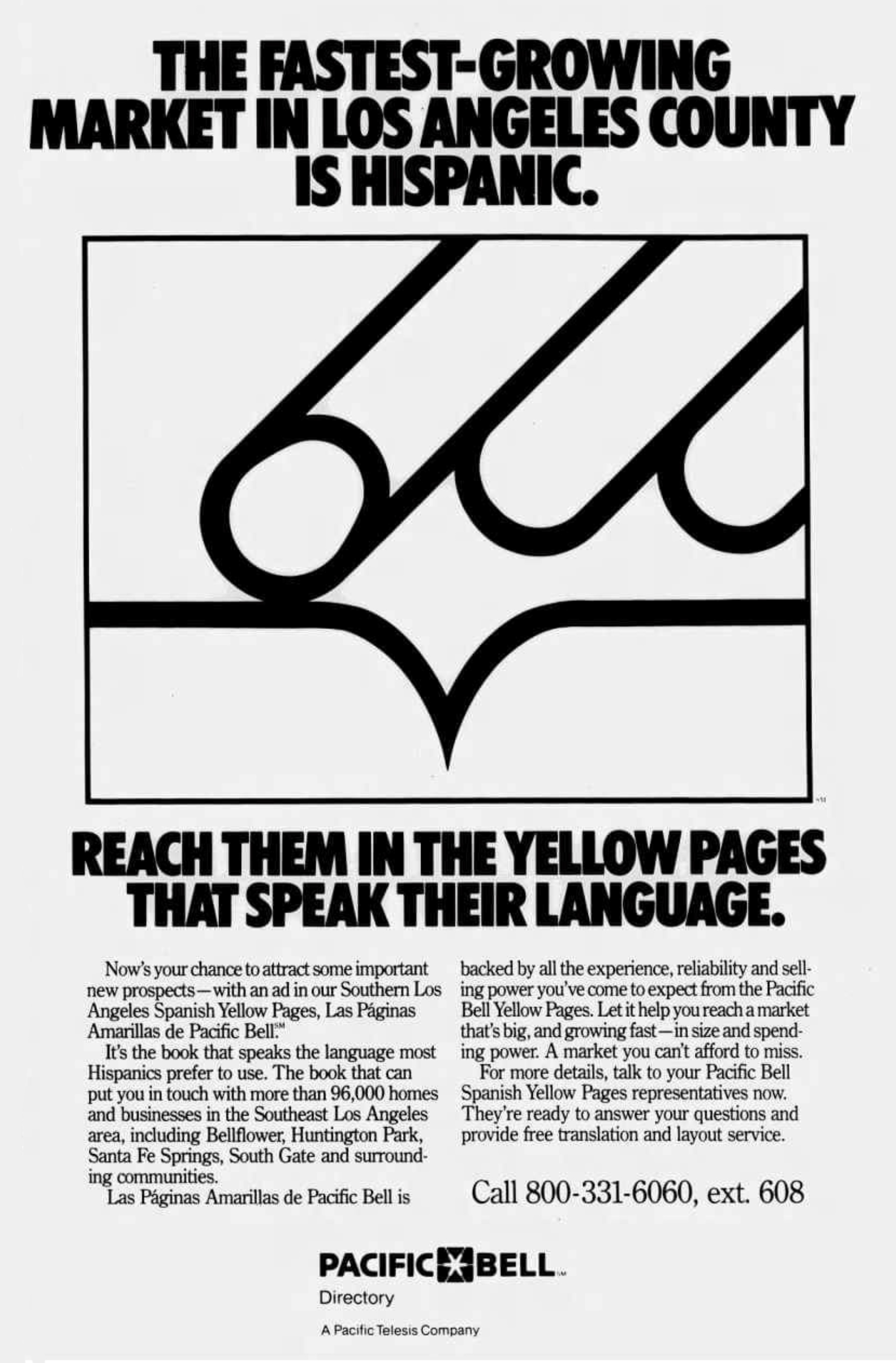 Advertisement from the Los Angeles Times, December 5, 1985