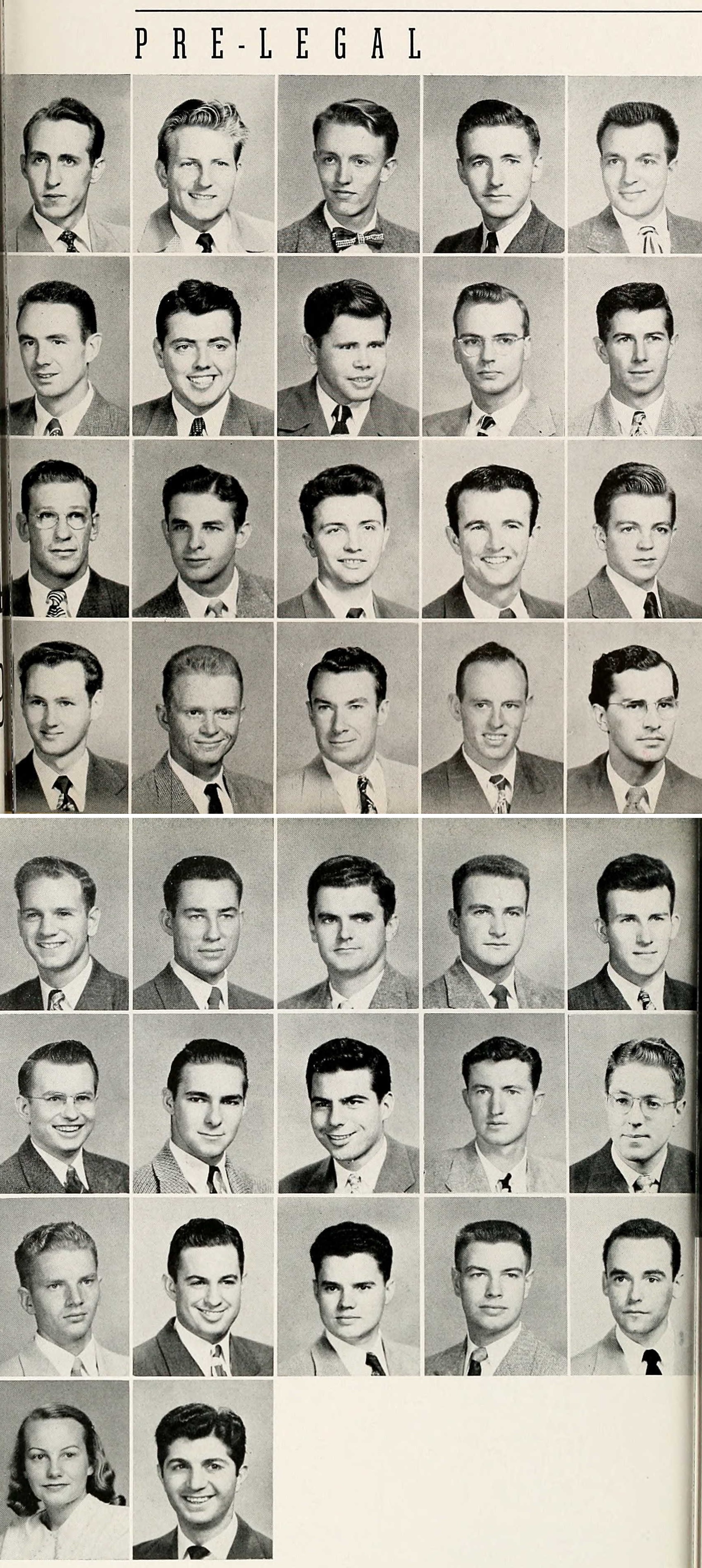 Cannon’s Pre-law class at Stanford