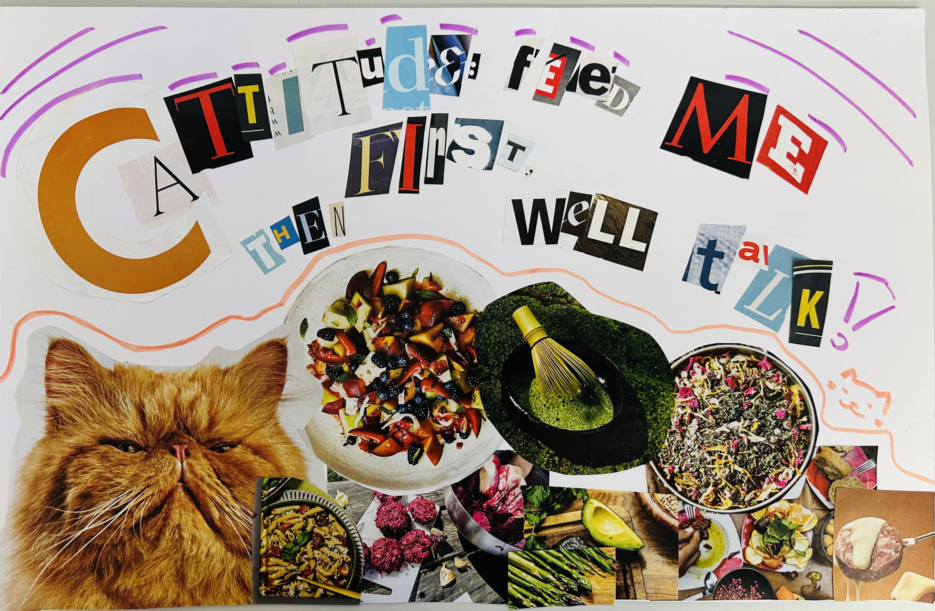 Animal collage by Jazmine