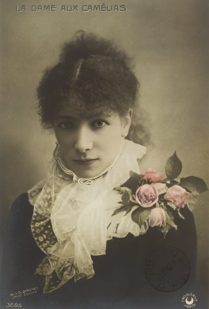 Sarah Bernhardt as Marguerite Gauthier in La Dame aux Camélias