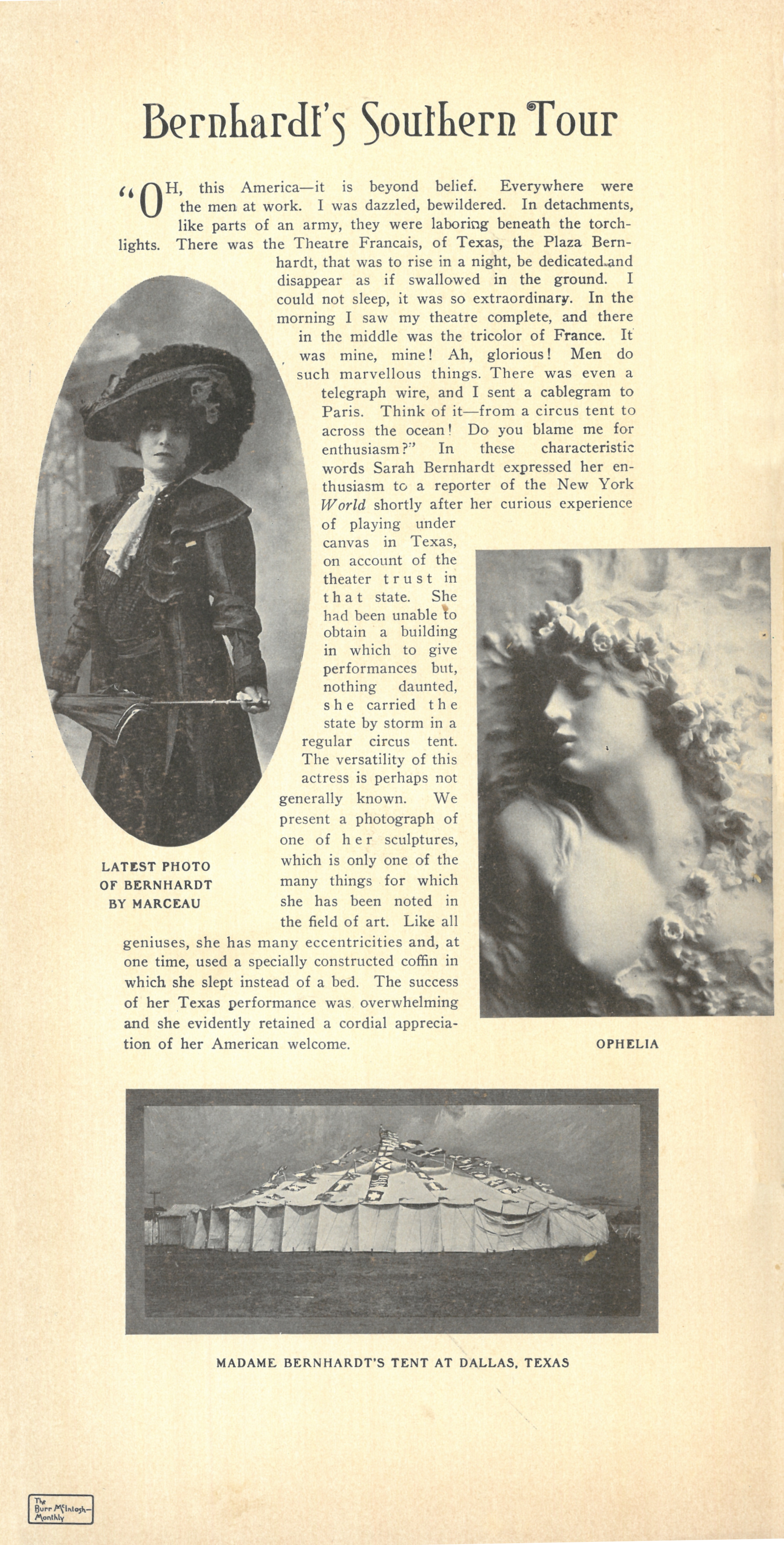 Burr McIntosh Monthly