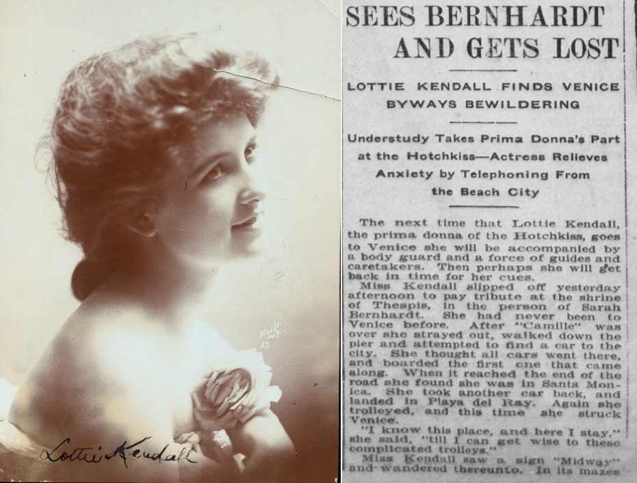  Lottie Kendall. New York Public Library