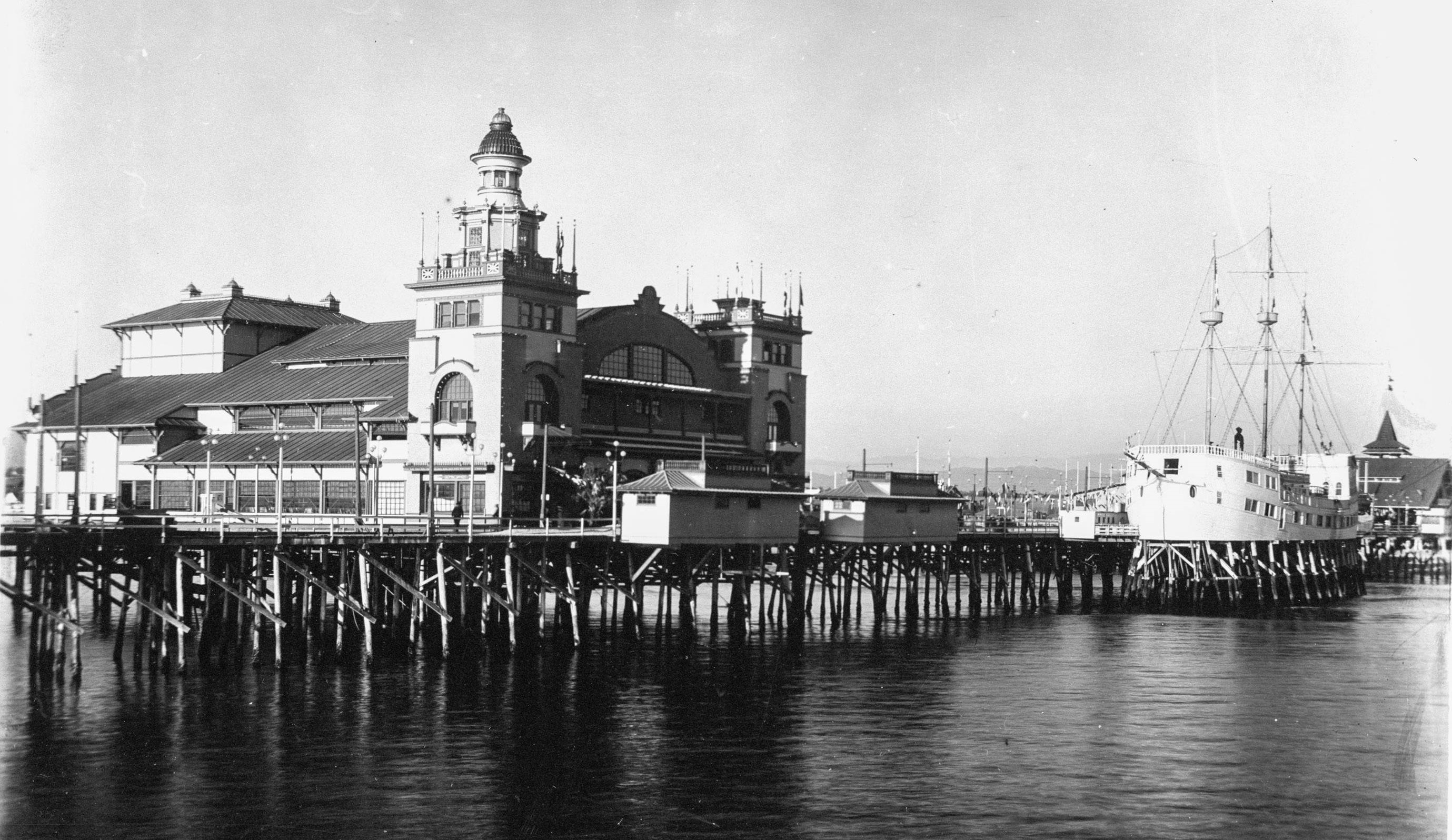 Looking northeast towards the front of the Venice Auditorium
