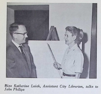 John Phillips talks to Kathy Laich 1961