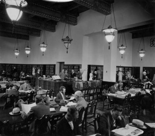 Science Reading Room, Central Public Library, 1930