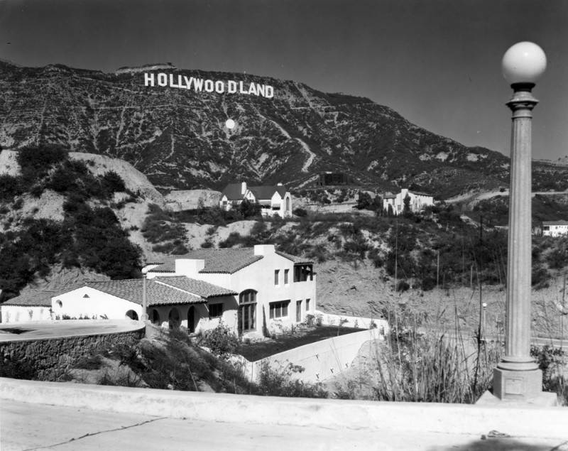 Hollywoodland homes, circa 1920s
