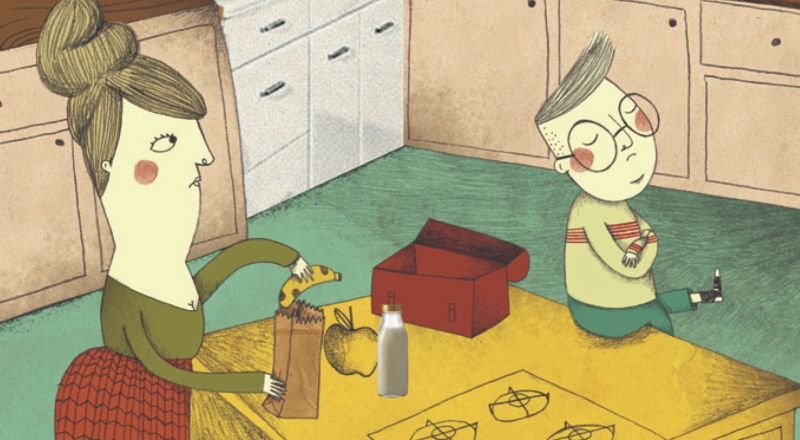 Detalle de ilustración del libro.