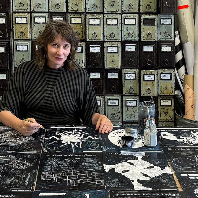 artist Ellen Harvey