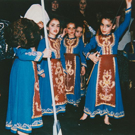 young children in costume
