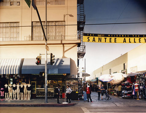 Santee Alley area