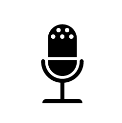 icon depicting a microphone