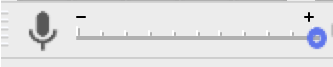 audio slider