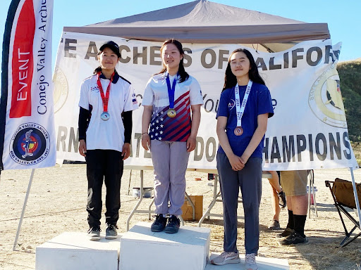 Bronze Medal in the Women's Recurve Cadet Division