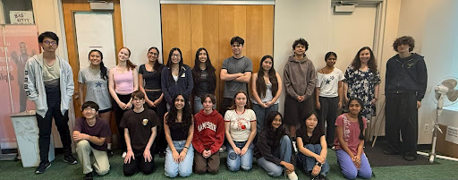 group of teens from the Platt library