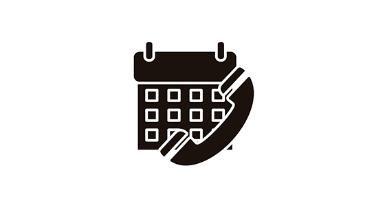 telephone and calendar icon